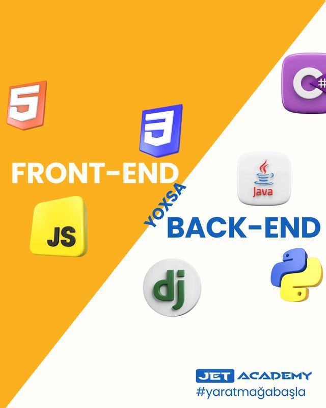 Front-End yoxsa Back-End: Hansı Sizin Üçün Uyğundur?