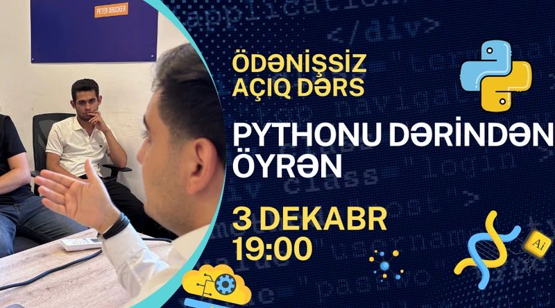 Python Developer Roadmap – Ödənişsiz Açıq Dərs