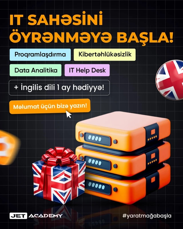JET Academy-dən xüsusi təklif!