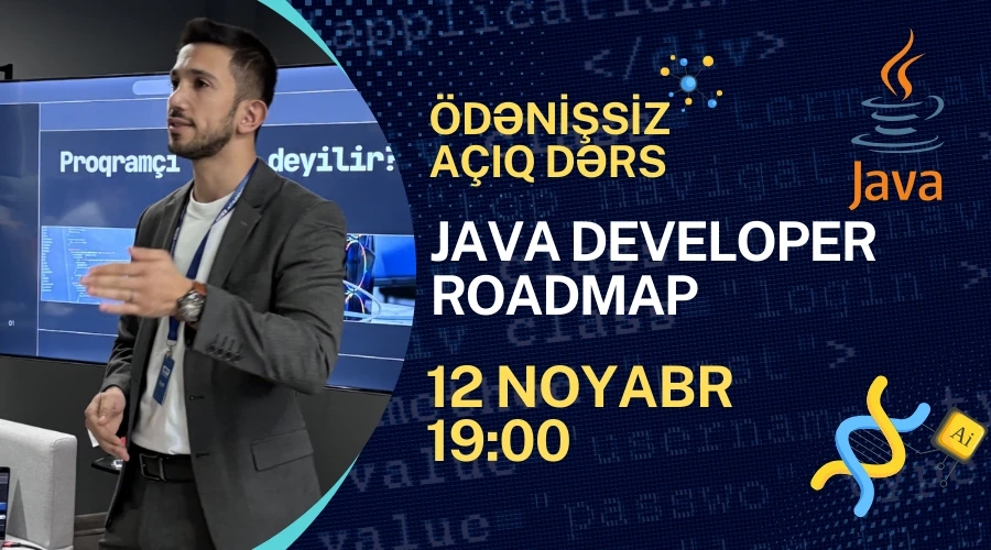 Java Developer Roadmap – Ödənişsiz Açıq Dərs